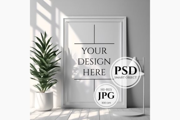 Download Frame Mockup, Wall Art Mockup Frame - Wall art mockup Collection