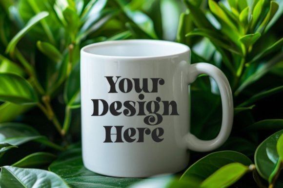Download Green Nature Coffee Mug Garden Mockup - Premium Resources
